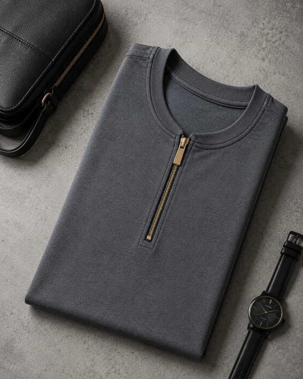 Henley Zipper