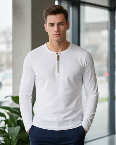 Henley Zipper