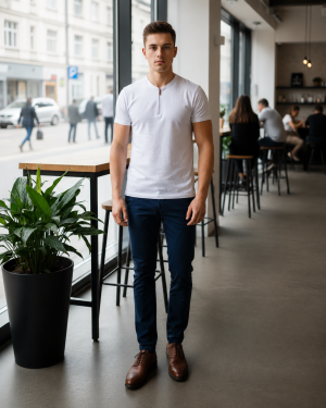 Henley Zipper