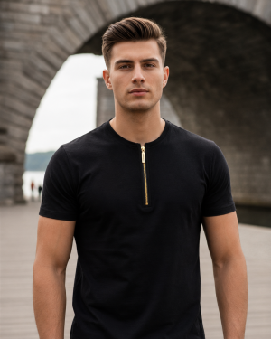 Henley Zipper