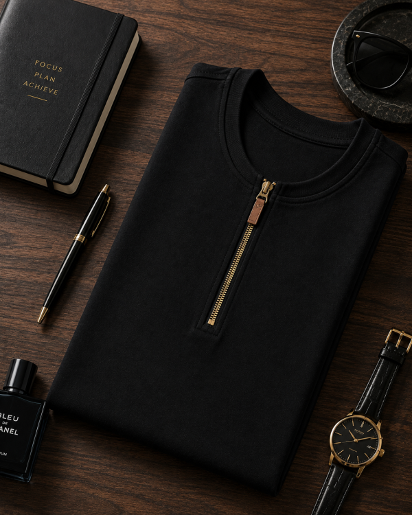 Henley Zipper