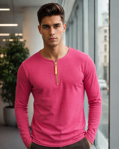 Henley Zipper