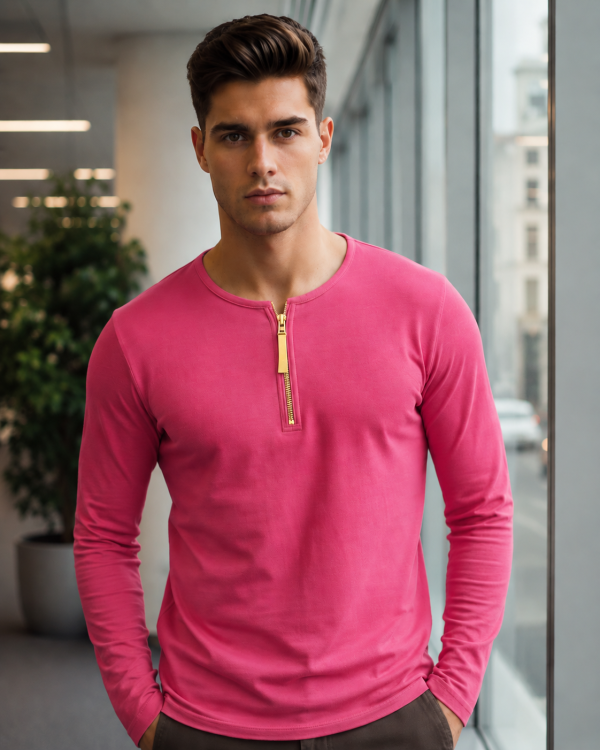 Henley Zipper