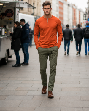 Henley Zipper