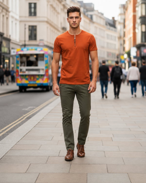 Henley Zipper