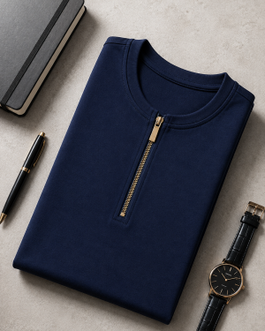 Henley Zipper