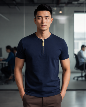 Henley Zipper