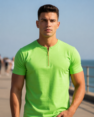 Henley Zipper