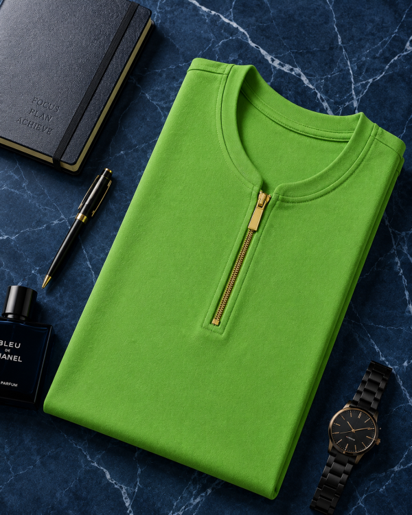 Henley Zipper