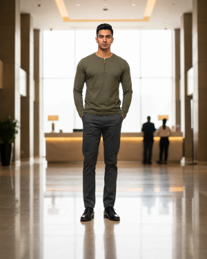 Henley Zipper
