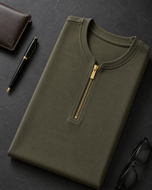 Henley Zipper