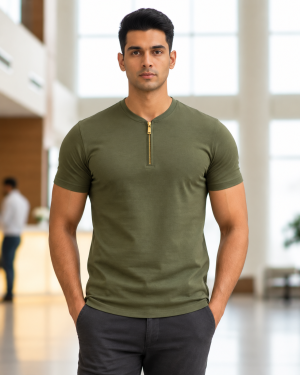Henley Zipper