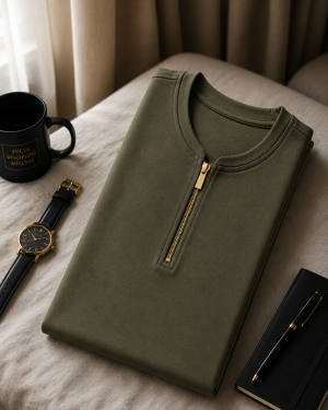 Henley Zipper