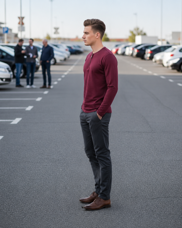 Henley Zipper