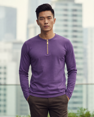 Henley Zipper