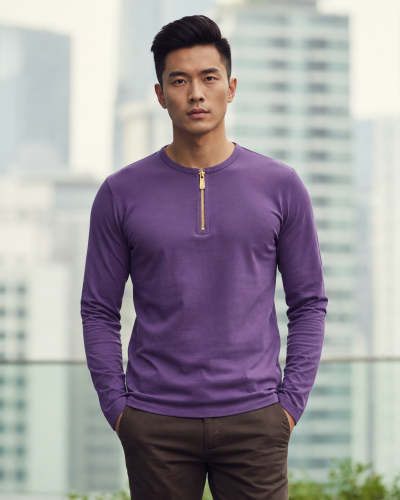Henley Zipper