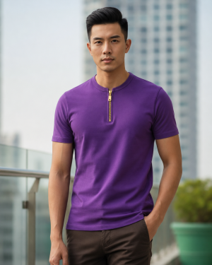 Henley Zipper