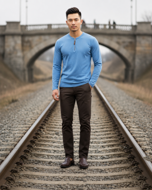 Henley Zipper
