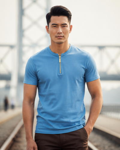 Henley Zipper