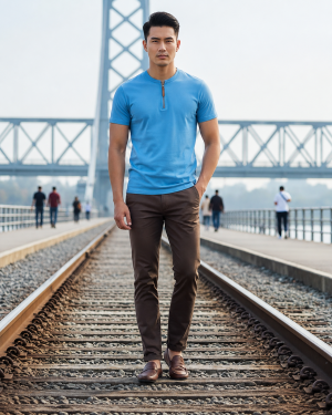Henley Zipper