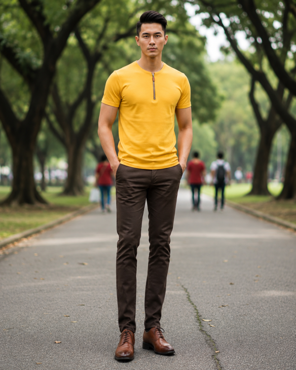 Henley Zipper