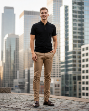 Polo Zipper