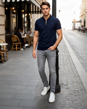 Polo Zipper