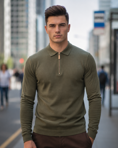 Polo Zipper