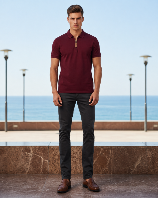 Polo Zipper