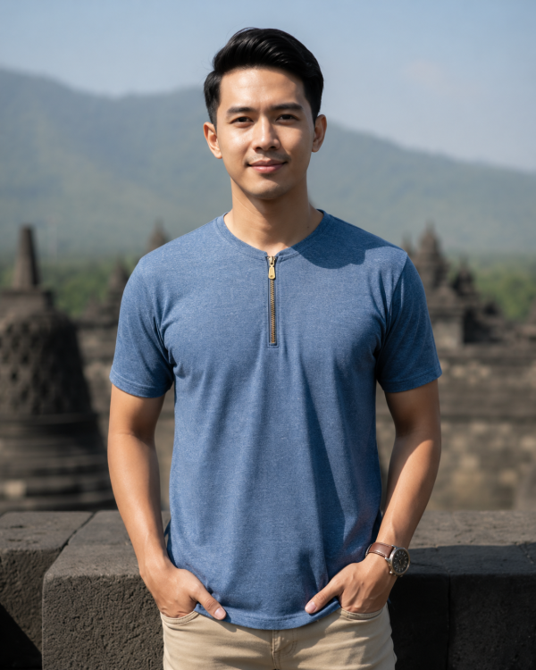 Henley Zipper