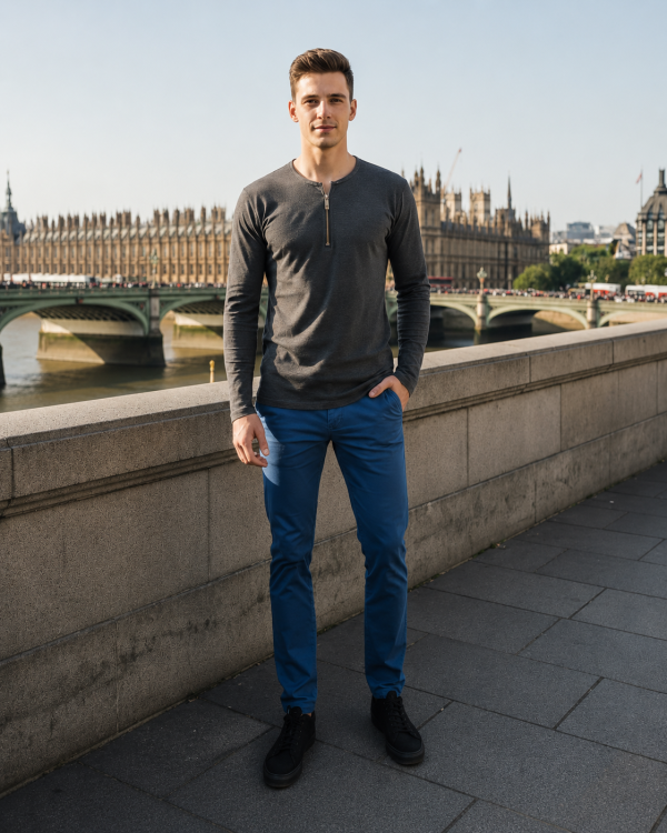 Henley Zipper