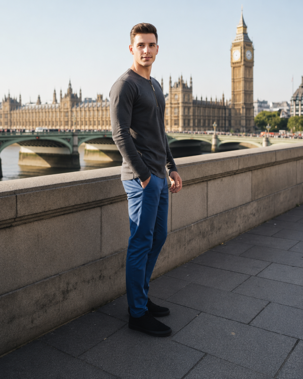 Henley Zipper