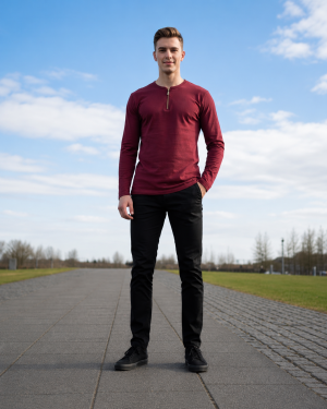 Henley Zipper
