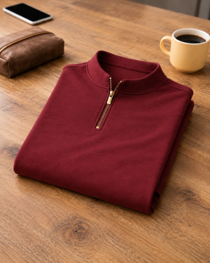 Henley Zipper