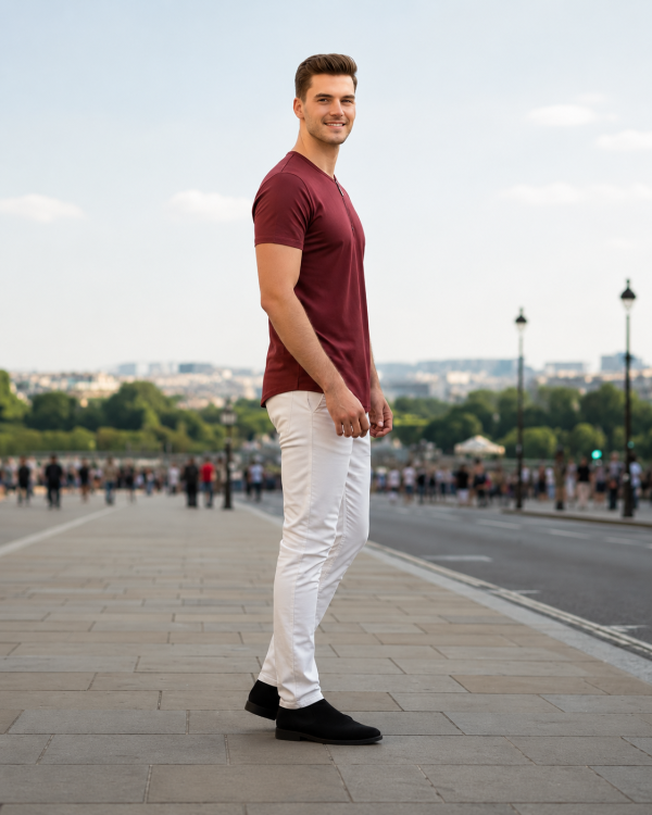 Henley Zipper