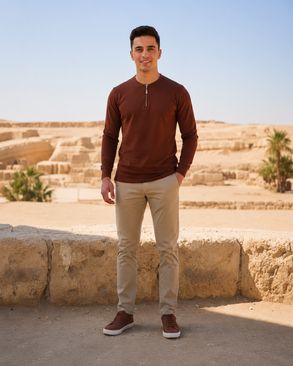 Henley Zipper