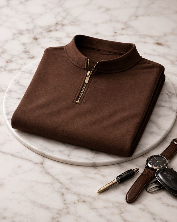 Henley Zipper