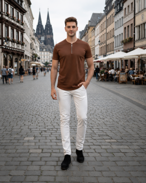 Henley Zipper