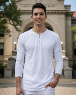 Henley Zipper
