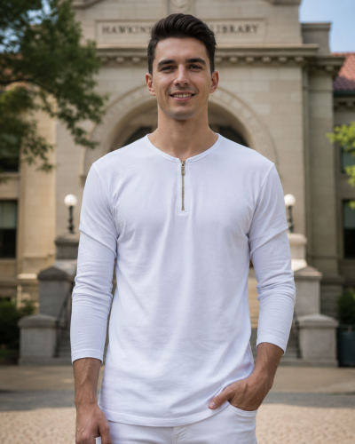 Henley Zipper