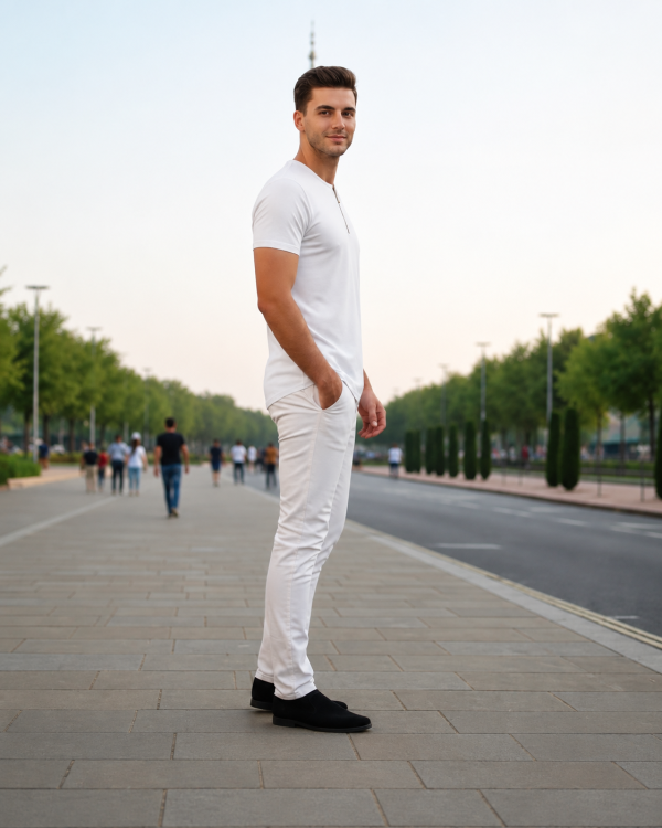 Henley Zipper
