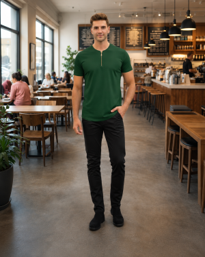 Henley Zipper