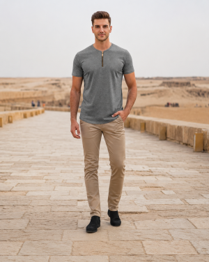 Henley Zipper