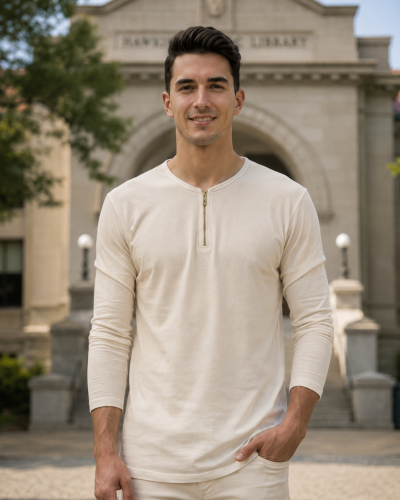 Henley Zipper