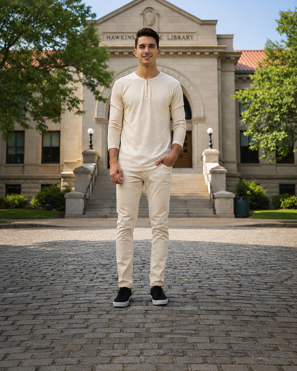 Henley Zipper