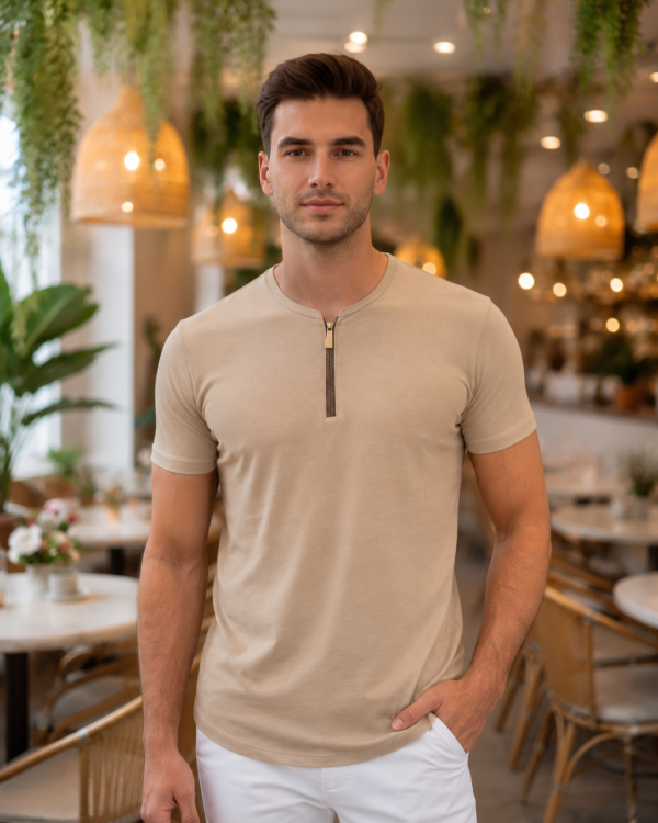Henley Zipper
