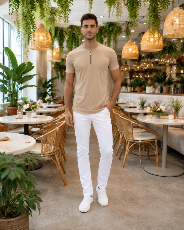 Henley Zipper