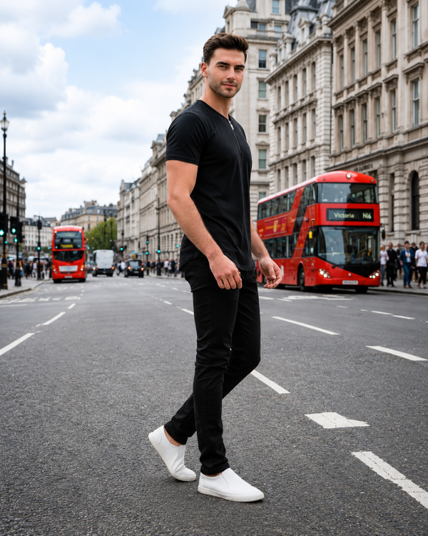Henley Zipper