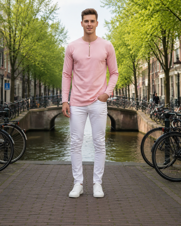 Henley Zipper