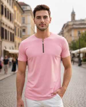 Henley Zipper